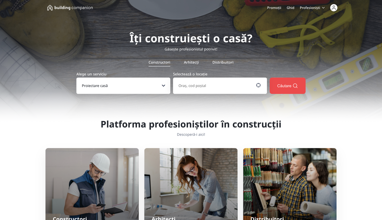 Building companion - corporate-startup